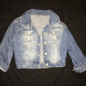 Cropped Jean Jacket